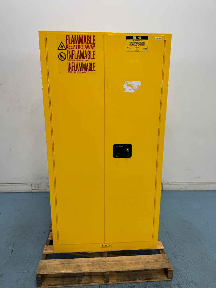 Image of Uline 60 Gal. Flammable Liquid Storage Cabinet